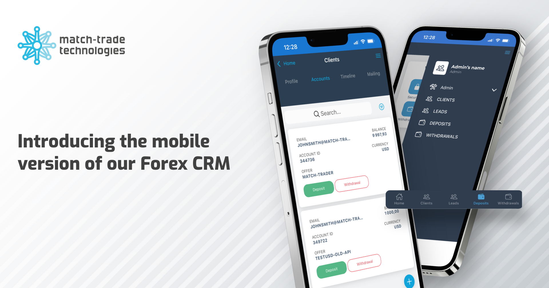 Match-Trade November release: Introducing the mobile version of our Forex CRM