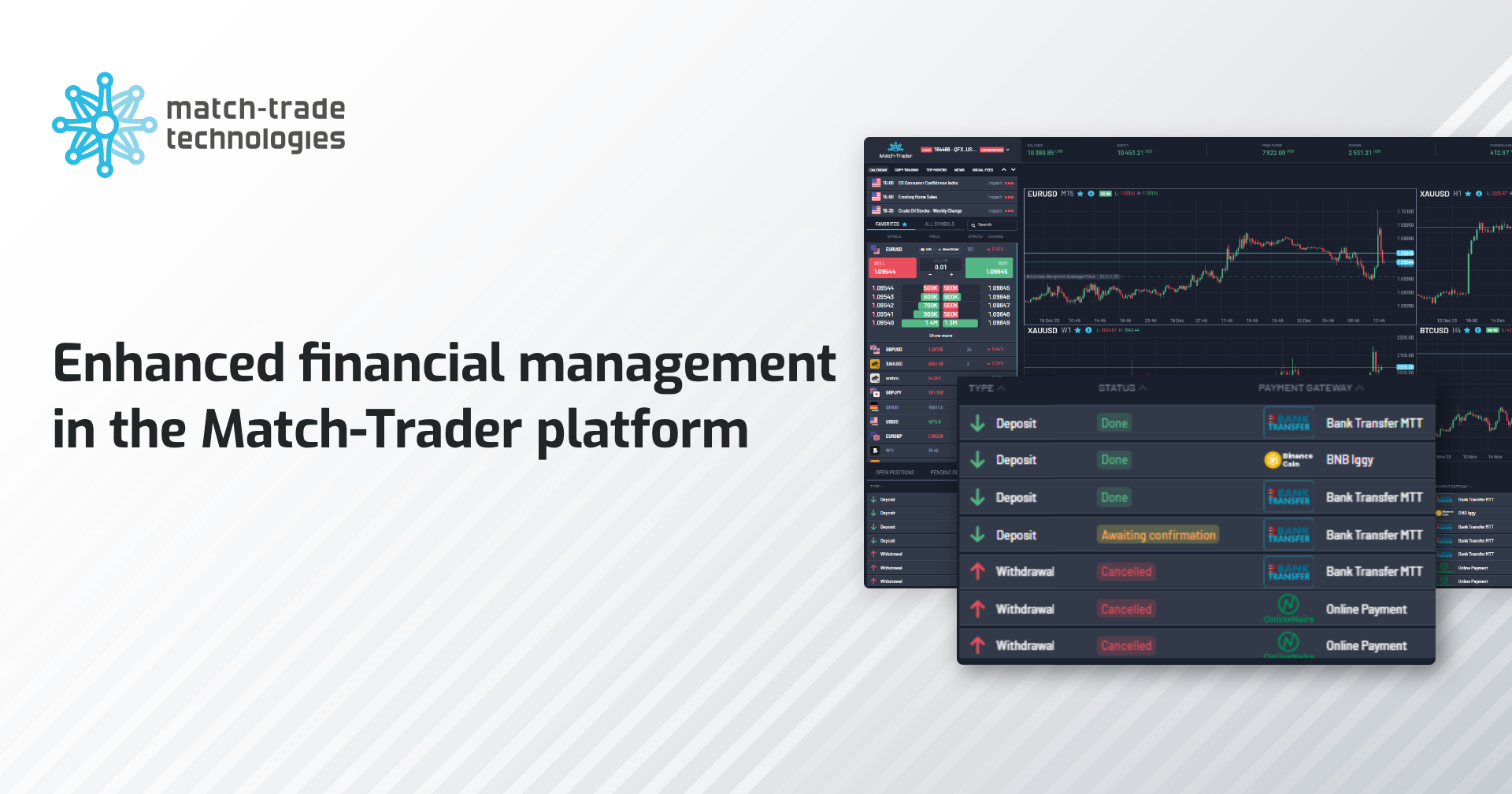 Match Trade December Release Enhanced Financial Management In The Match Trade December Release Enhanced Financial Management In The